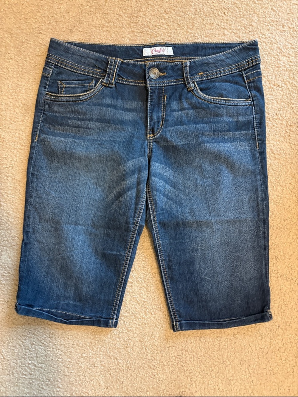 Candies Denim Bermuda Shorts